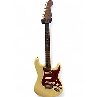 Used Squier CLASSIC VIBE STRATOCASTER Olympic White Solid Body Electric Guitar