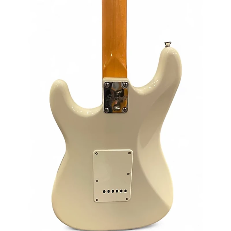 Used Squier CLASSIC VIBE STRATOCASTER Olympic White Solid Body Electric Guitar