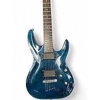 Used DBZ Guitars Barchetta Trans Blue Solid Body Electric Guitar