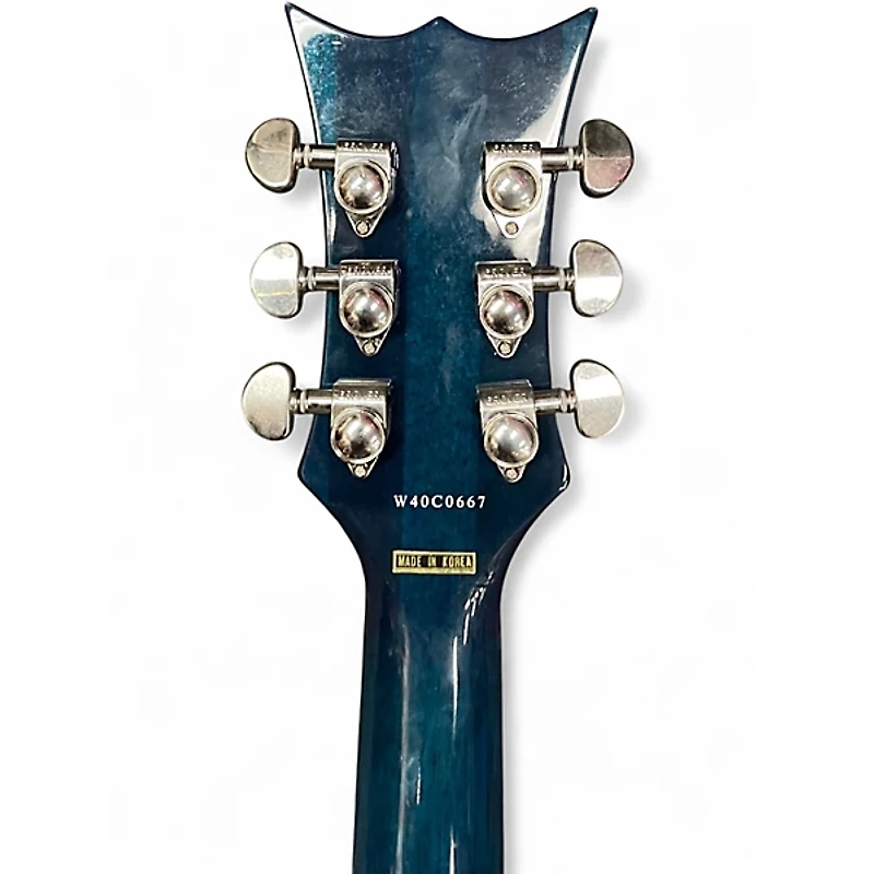 Used DBZ Guitars Barchetta Trans Blue Solid Body Electric Guitar