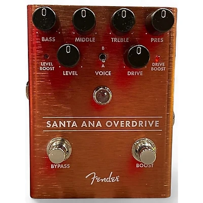 Used Fender SANTA ANA OVERDRIVE Effect Pedal