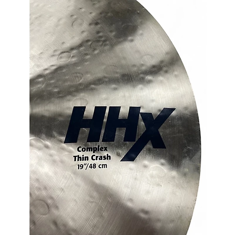 Used SABIAN 19in HHX Complex Thin Crash Cymbal