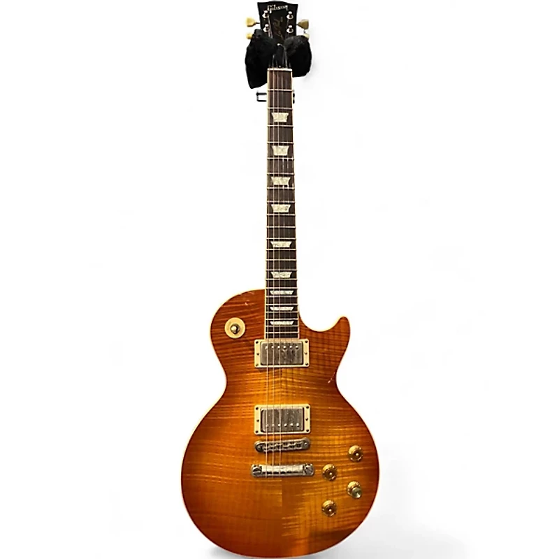 Used 2003 Gibson Les Paul Standard Premium Plus 1950S Neck AA Figured Cherry Sunburst Solid Body Electric Guitar