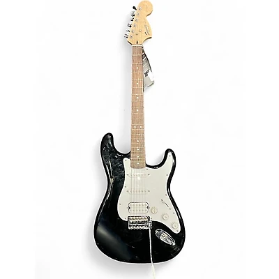 Used Squier Affinity Stratocaster HSS Black Solid Body Electric Guitar
