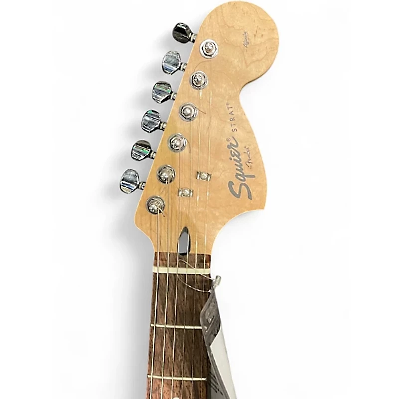 Used Squier Affinity Stratocaster HSS Black Solid Body Electric Guitar