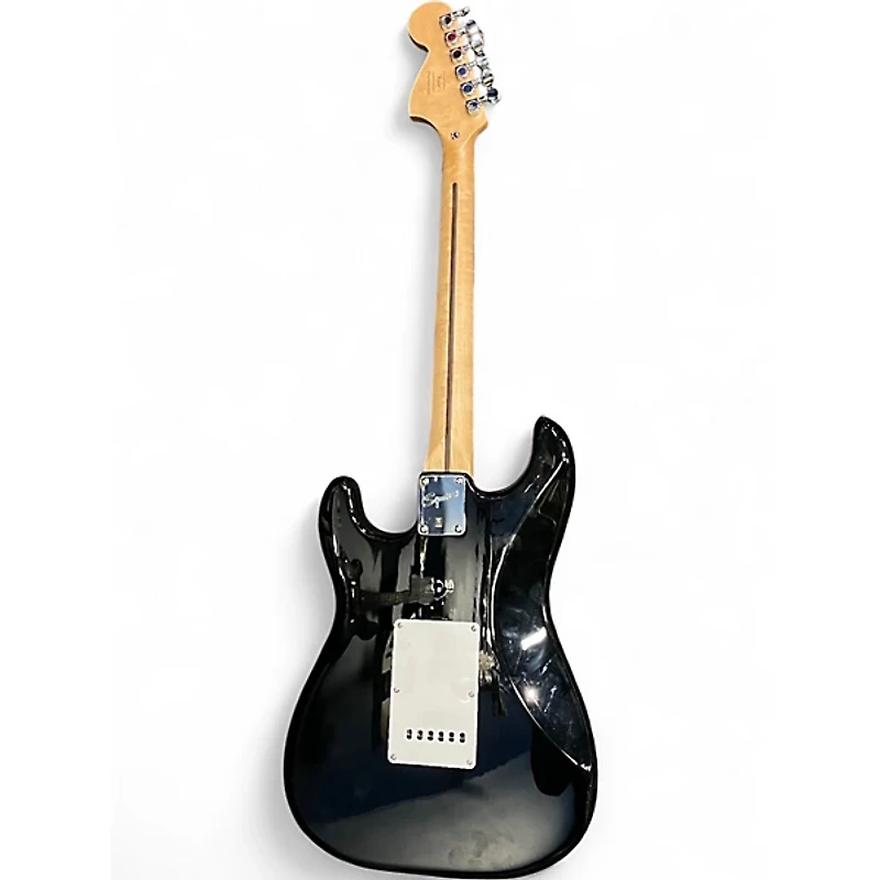 Used Squier Affinity Stratocaster HSS Black Solid Body Electric Guitar
