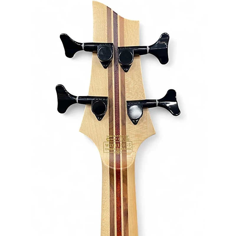 Used Schecter Guitar Research SLS Elite-4 Black Fade Burst Electric Bass Guitar