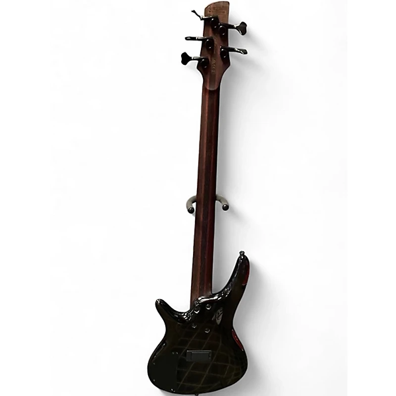 Used Ibanez SR1705B Spalted Maple Electric Bass Guitar