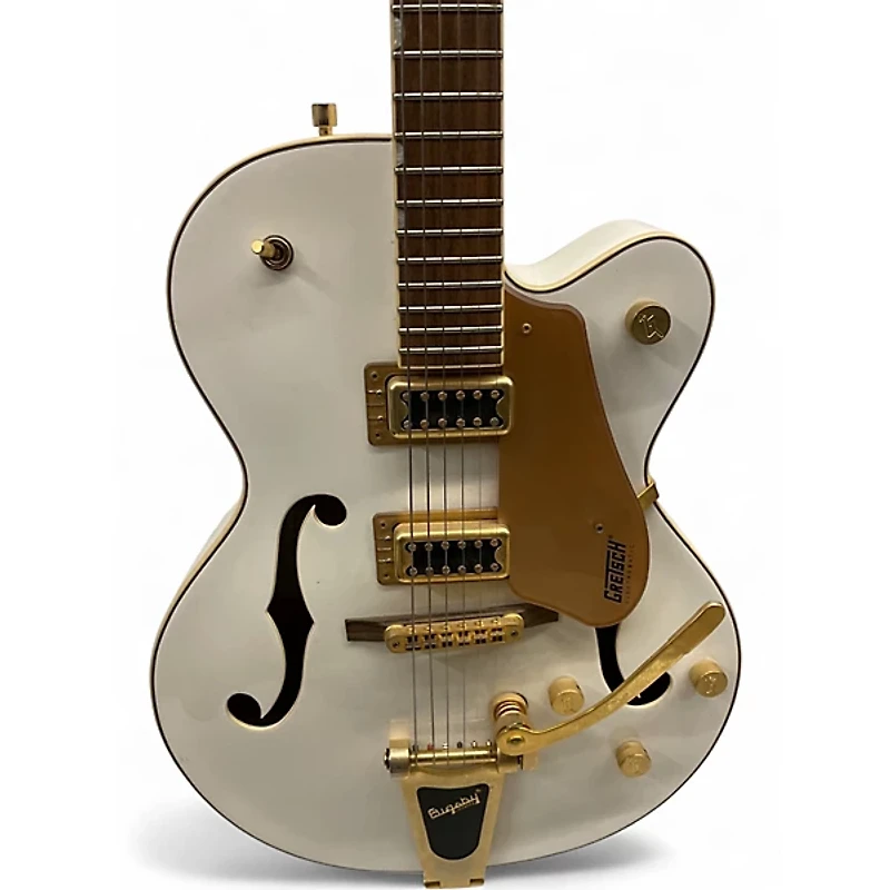 Used Gretsch Guitars G5422TG Electromatic Classic Hollowbody Double-Cut Snow Crest White Hollow Body Electric Guitar