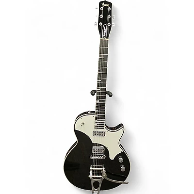 Used TV JONES Spectra Sonic Black Solid Body Electric Guitar