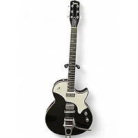 Used TV JONES Spectra Sonic Black Solid Body Electric Guitar