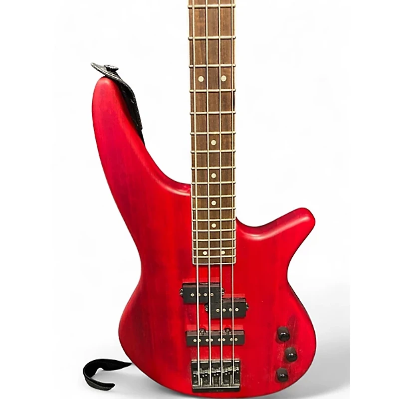 Used Jackson JS23 Spectra Bass Red Stain Electric Bass Guitar