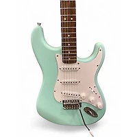 Used Squier Standard Stratocaster Daphne Blue Solid Body Electric Guitar