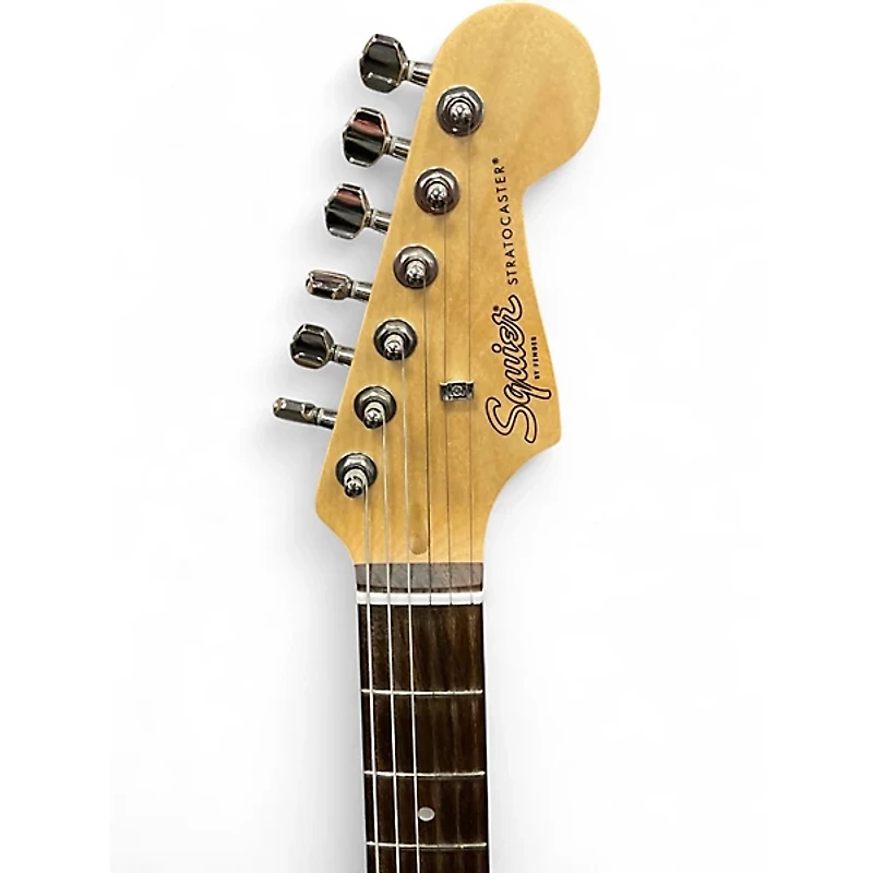 Used Squier Standard Stratocaster Daphne Blue Solid Body Electric Guitar