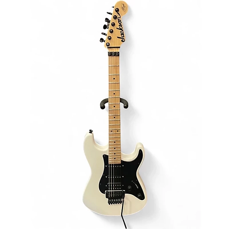 Used Jackson Adrian Smith Signature Alpine White Solid Body Electric Guitar