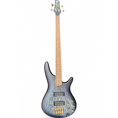 Used Ibanez SR300EDX COSMIC BLUE Electric Bass Guitar