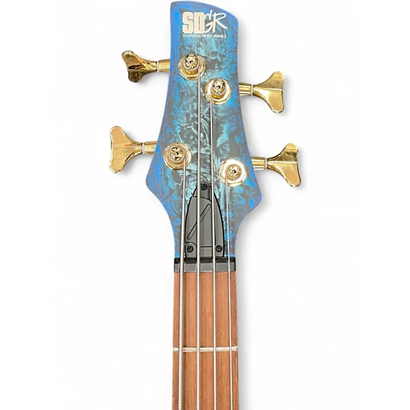 Used Ibanez SR300EDX COSMIC BLUE Electric Bass Guitar