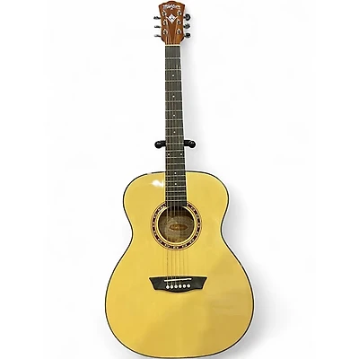 Used Washburn AF5K-A-U Natural Acoustic Guitar