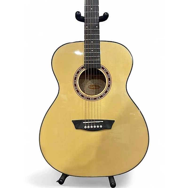 Used Washburn AF5K-A-U Natural Acoustic Guitar