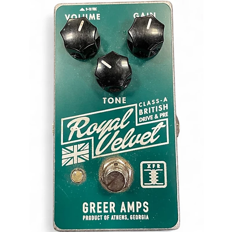 Used Greer Amplification ROYAL VELVET Effect Pedal