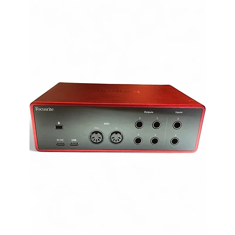 Used Focusrite Scarlett 4i4 Audio Interface
