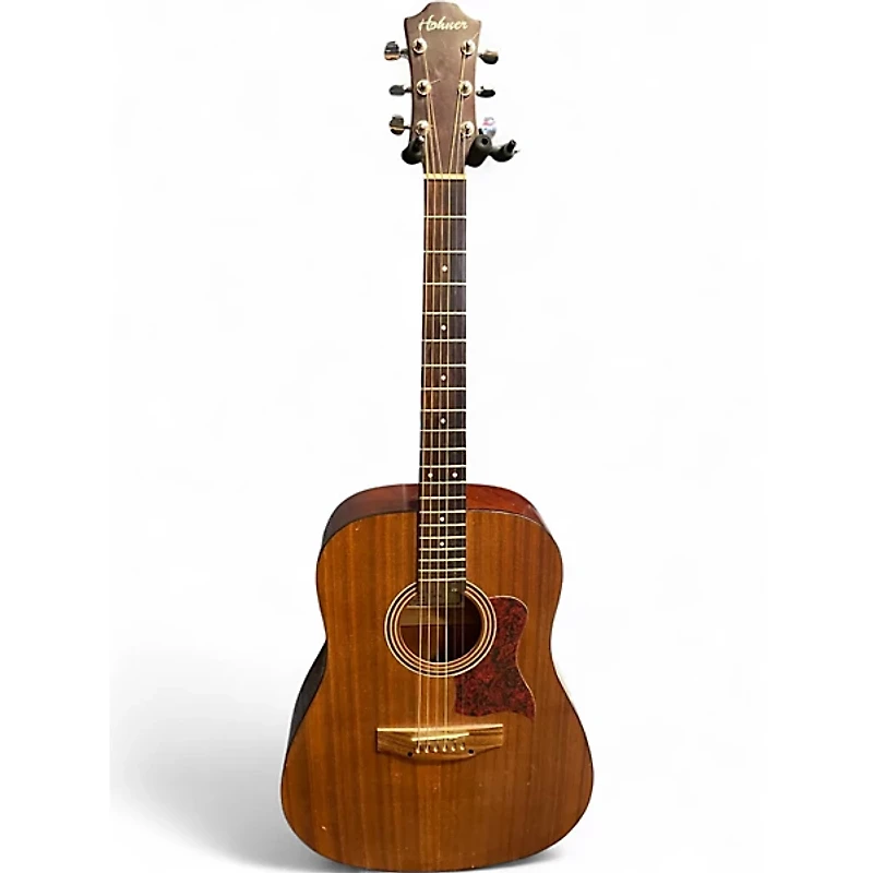 Used Hohner HW300 Natural Acoustic Guitar
