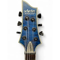 Used Schecter Guitar Research C1 Platinum Blue Solid Body Electric Guitar