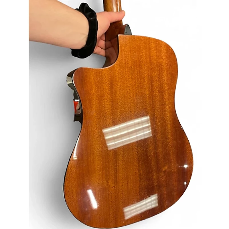Used Fender CD140SCE Natural Acoustic Electric Guitar
