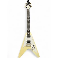 Used Gibson 70s Flying V Antique White Solid Body Electric Guitar