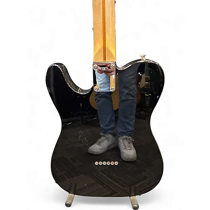 Used Fender Standard Telecaster Black Solid Body Electric Guitar