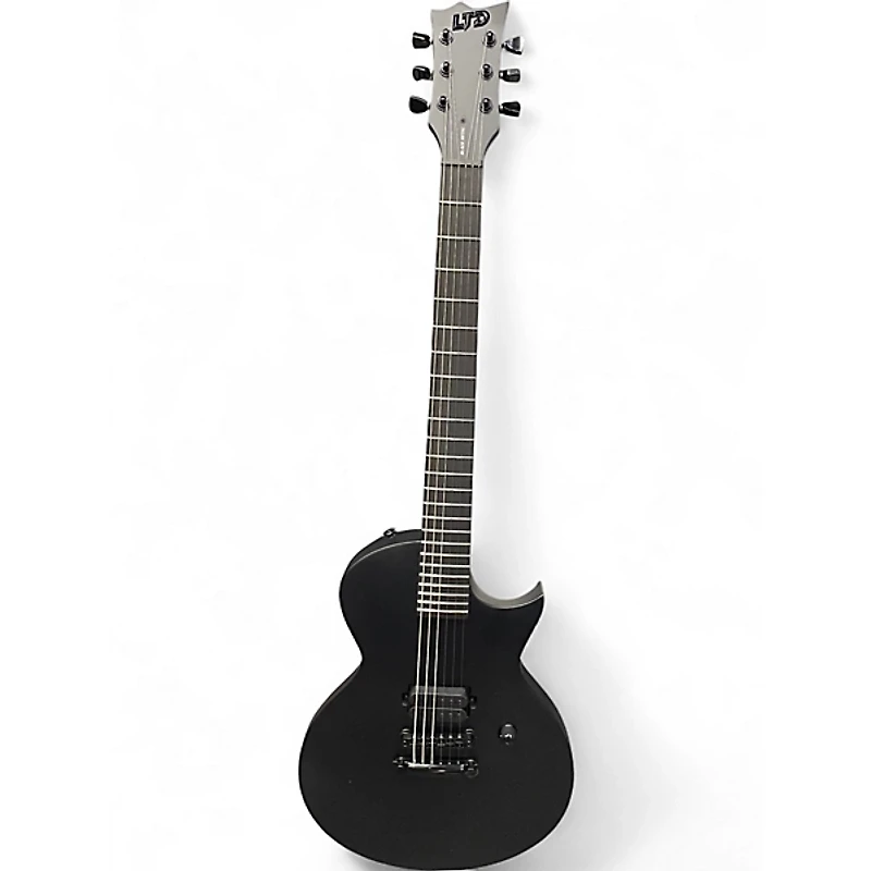Used ESP LTD EC Black Metal Black Solid Body Electric Guitar