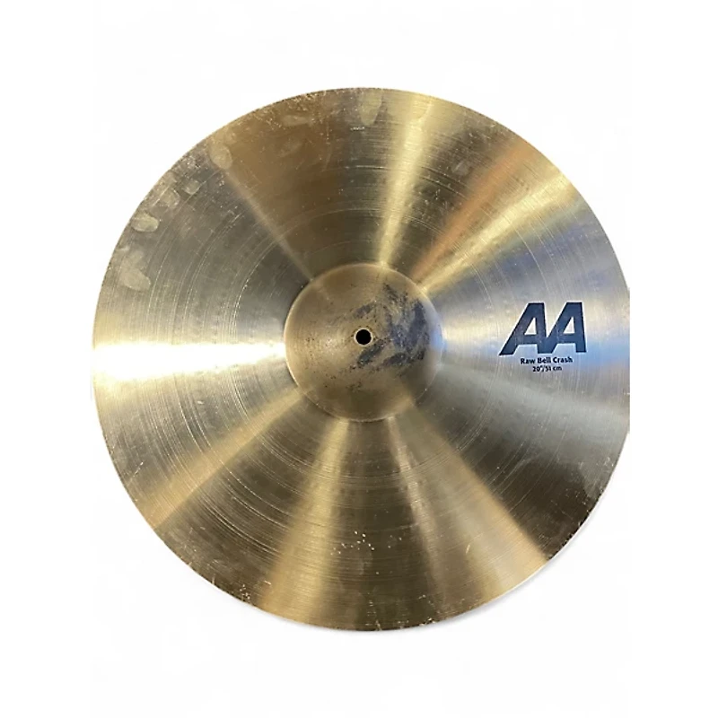 Used SABIAN 20in AA Raw Bell Crash Cymbal