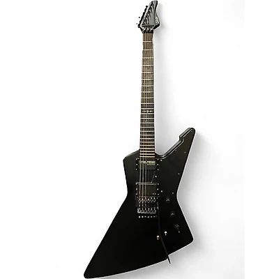 Used Schecter Guitar Research E1 FRS BLACK Solid Body Electric Guitar
