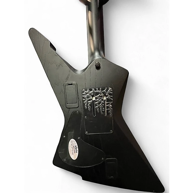 Used Schecter Guitar Research E1 FRS BLACK Solid Body Electric Guitar