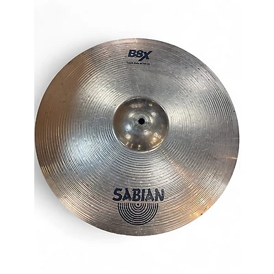 Used SABIAN 18in B8X CRASH RIDE Cymbal