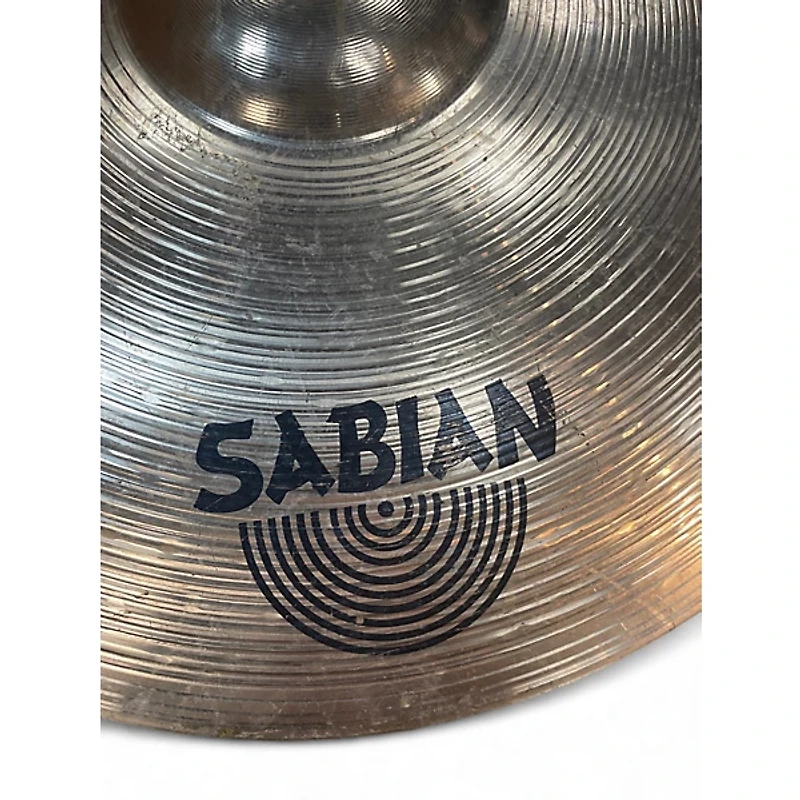 Used SABIAN 18in B8X CRASH RIDE Cymbal