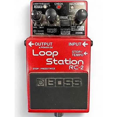 Used BOSS RC2 Loop Station Pedal