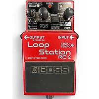 Used BOSS RC2 Loop Station Pedal