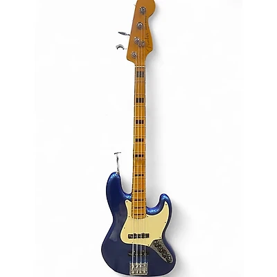 Used Fender AMERICAN ULTRA JAZZ BASS COBRA BLUE Electric Bass Guitar