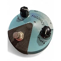 Used Dunlop Jimi Hendrix Fuzz Face Mini Turquoise Effect Pedal