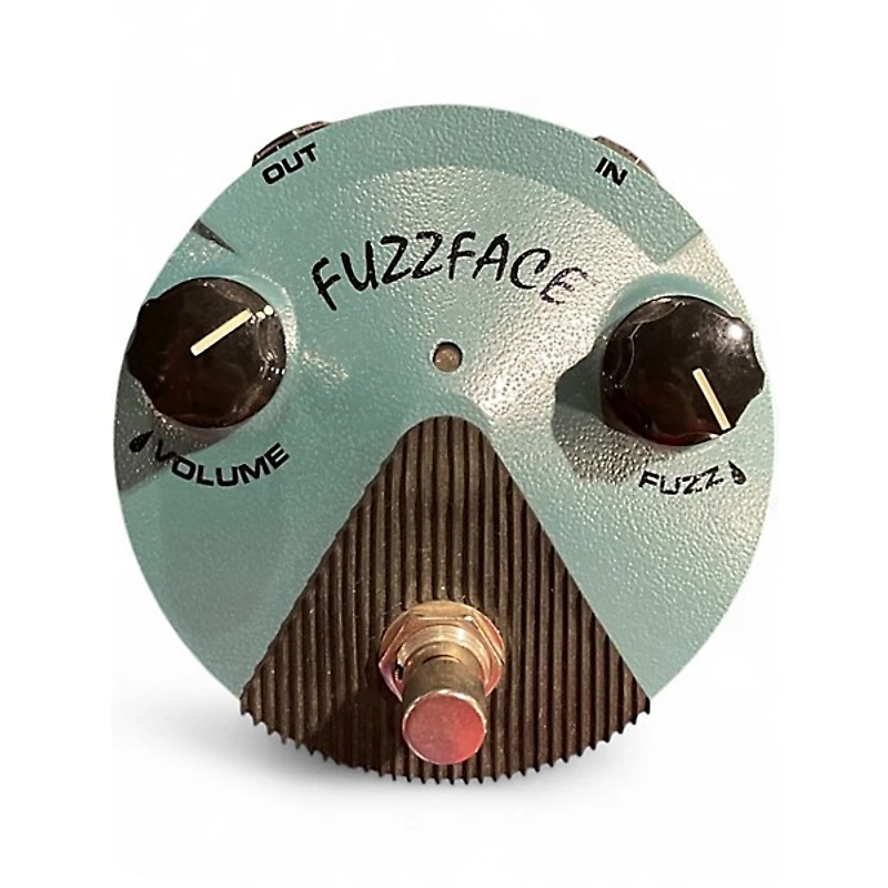 Used Dunlop Jimi Hendrix Fuzz Face Mini Turquoise Effect Pedal