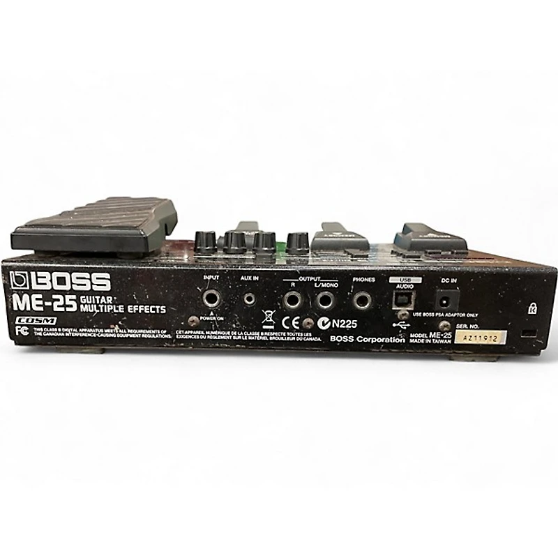 Used BOSS ME25 Guitar Multi Effect Processor