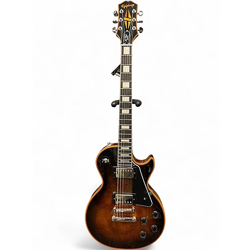Used Epiphone les Paul widow Orange Solid Body Electric Guitar
