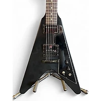 Used Gibson Flying V B-2 Satin Black Solid Body Electric Guitar