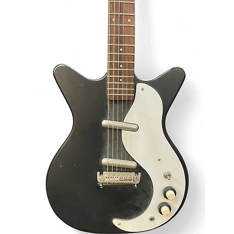 Used Danelectro Stock '59 Black Solid Body Electric Guitar