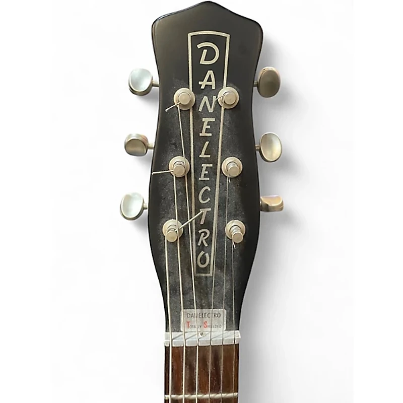 Used Danelectro Stock '59 Black Solid Body Electric Guitar