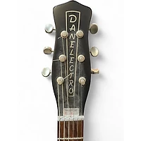 Used Danelectro Stock '59 Black Solid Body Electric Guitar