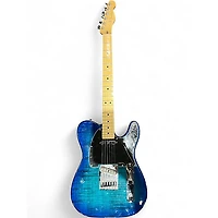 Used Fender LIMITED EDITION PLAYER TELECASTER Blue Burst Solid Body Electric Guitar