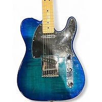 Used Fender LIMITED EDITION PLAYER TELECASTER Blue Burst Solid Body Electric Guitar
