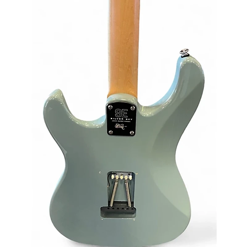 Used PRS SE Silver Sky stone blue Solid Body Electric Guitar